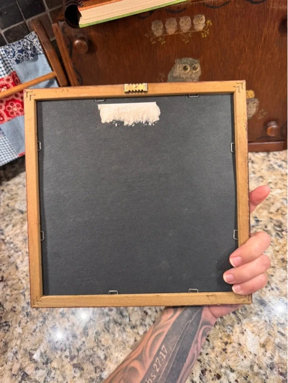 Vintage fruit  picture frame